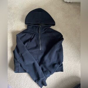 Lululemon Scuba Oversized Half-Zip Hoodie true navy size XS/S